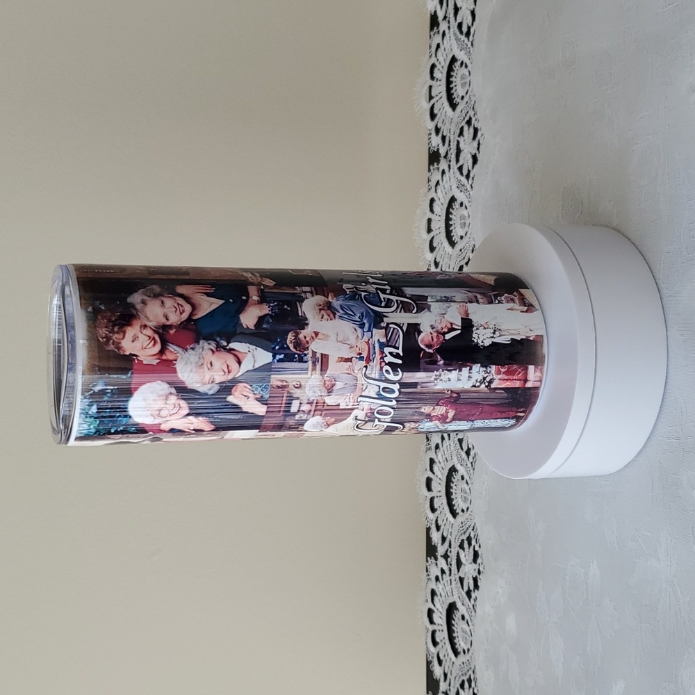 Custom 20oz Stainless Steel Tumbler - Golden Girls - Picture 1 of 2